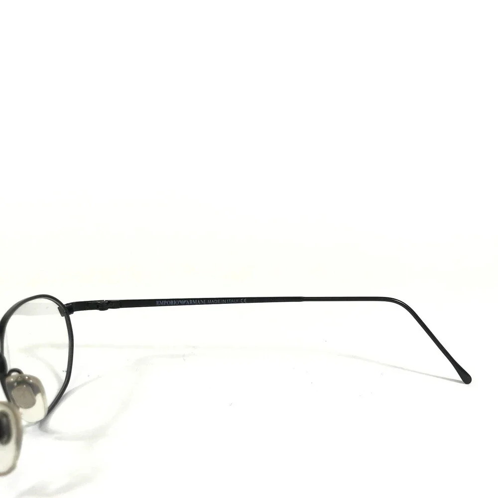 Emporio Armani Eyeglasses Frames 121 706 Black Round Full Wire Rim 45-19-130